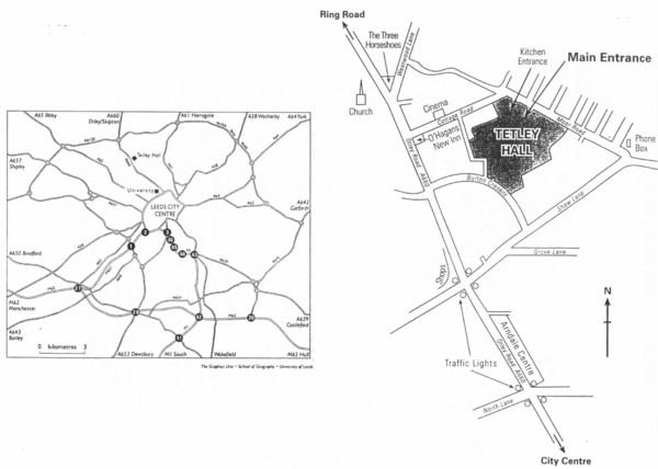 University of Leeds Campus Map