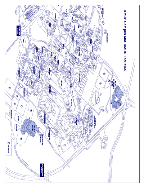 University of Maryland - University College Map