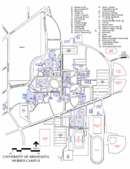 University of Minnesota Morris Campus Map