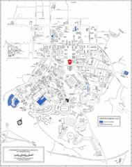 University of North Carolina at Chapel Hill Map University of North Carolina at Chapel Hill Map