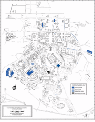 University of North Carolina at Chapel Hill Map University of North Carolina at Chapel Hill Map
