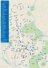University of Oxford Campus Map