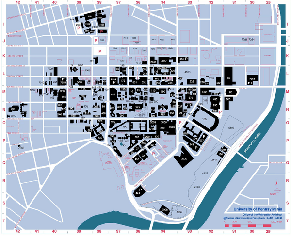 University of Pennsylvania Map