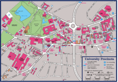 University of Sheffield Map