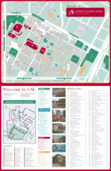 University of Southern California Map University of Southern California Map