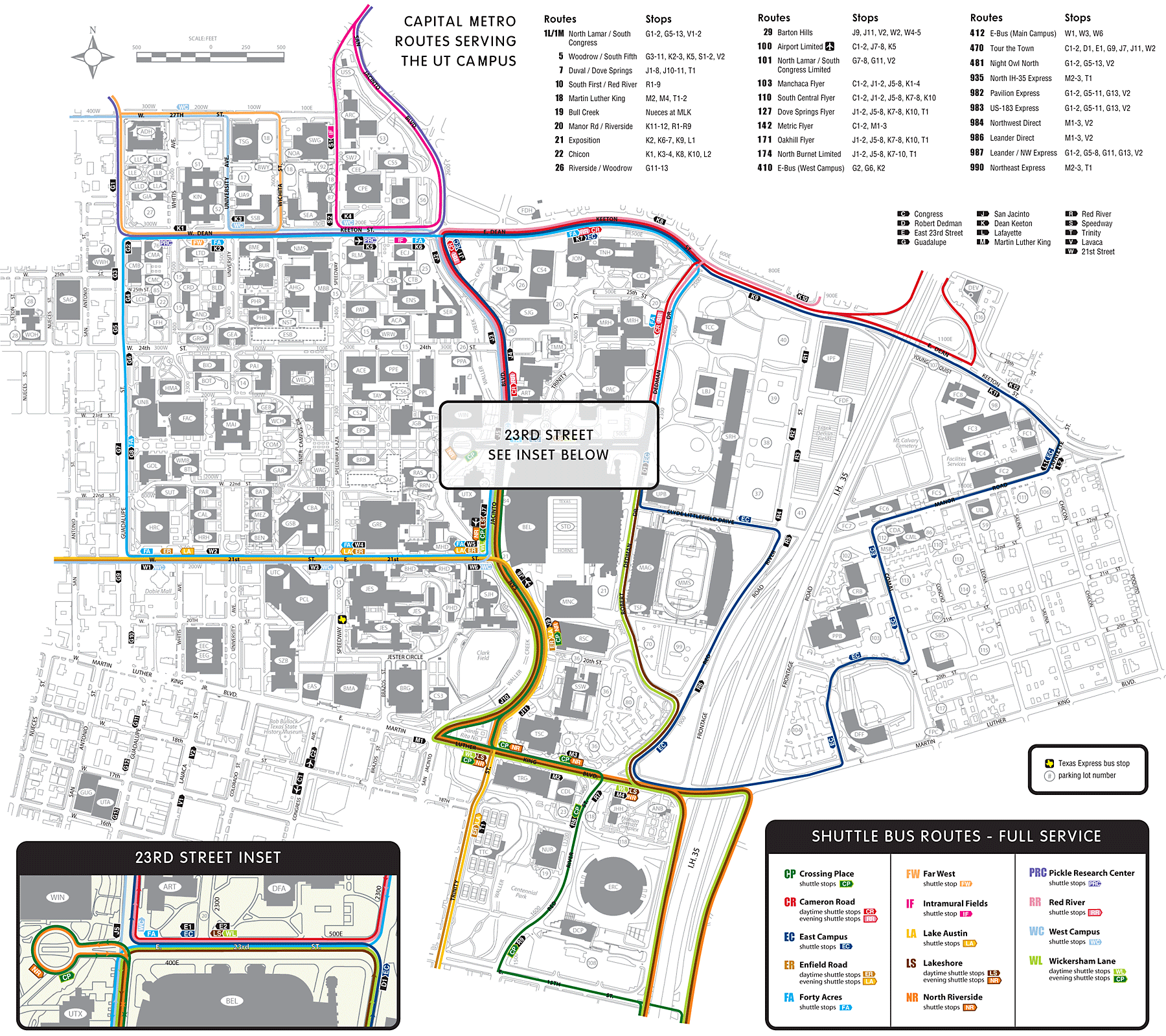 Ut Austin Campus Map AFP CV