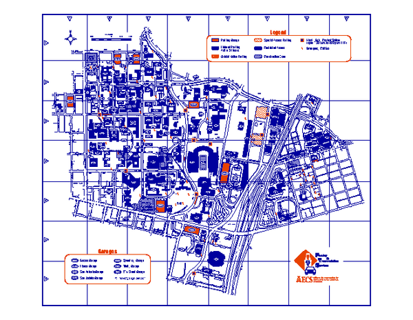 University of Texas at Austin Map