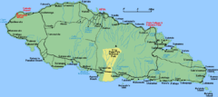 Upolu Island Map Upolu Island Map