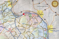 Upper Bucks County, Pennsylvania Tourist Map