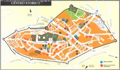 Urbino centro Map