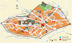 Urbino centro storico Map