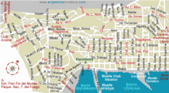 Ushuaia City Map