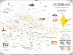 Uttarakhand Historical Map