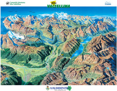 Valdidentro Alta Valtellina Summer Map