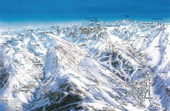 Valloire Pistes Ski Map