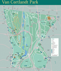 Van Cortlandt Park Trail Map Van Cortlandt Park Trail Map