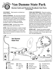 Van Damme State Park Campground Map