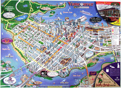 Vancouver Downtown Map