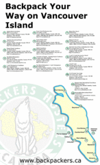 Vancouver Island Backpacking Map Vancouver Island Backpacking Map