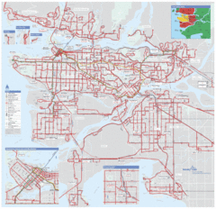 Vancouver Regional Transportation System Map