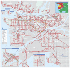 Vancouver Regional Transportation System Map Vancouver Regional Transportation System Map