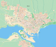 Varna Tourist Map