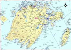 Vega Island Map