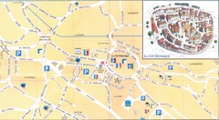Vence - centre Map