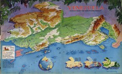 Venezuela from the North Map