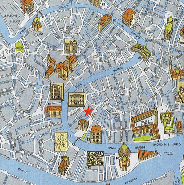 Venice Guide Map