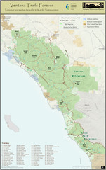 Ventana Wilderness Trails Map