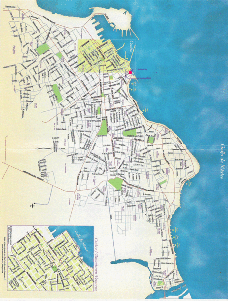 Veracruz City Map