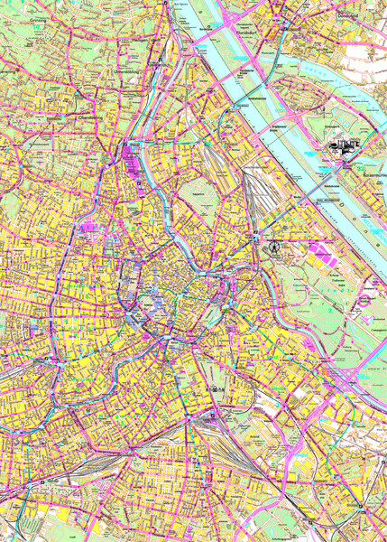 Vienna Street Map