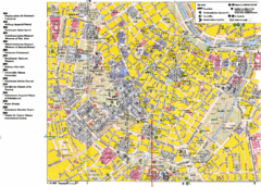 Vienna Tourist Map