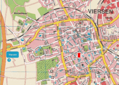 Viersen Map