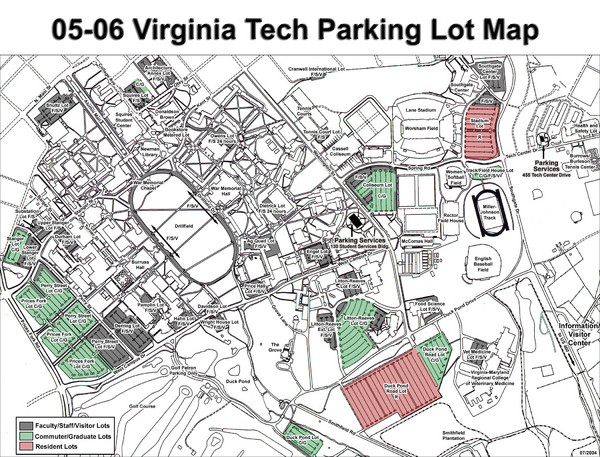 Parking at Virginia Tech:  A Guide to Navigating the Concrete Jungle