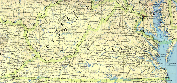 Virginia Map