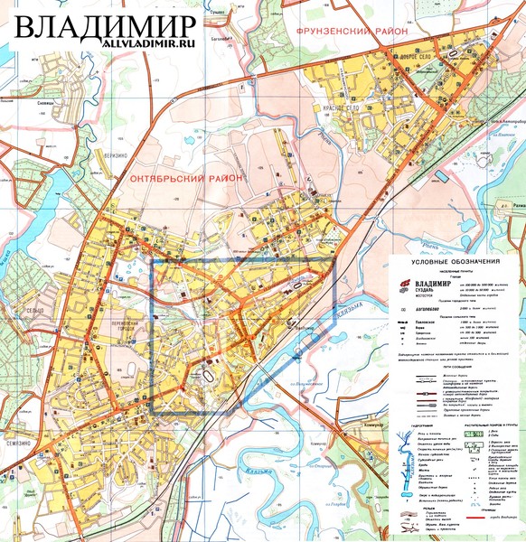 Vladimir Map