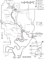 Volga River State Recreation Area Map