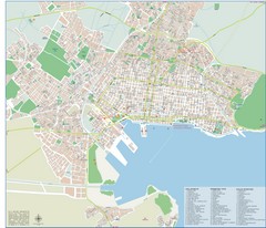 Volos Tourist Map