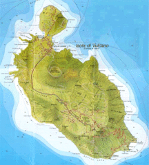 Vulcano map