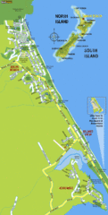Waihi Beach Tourist Map