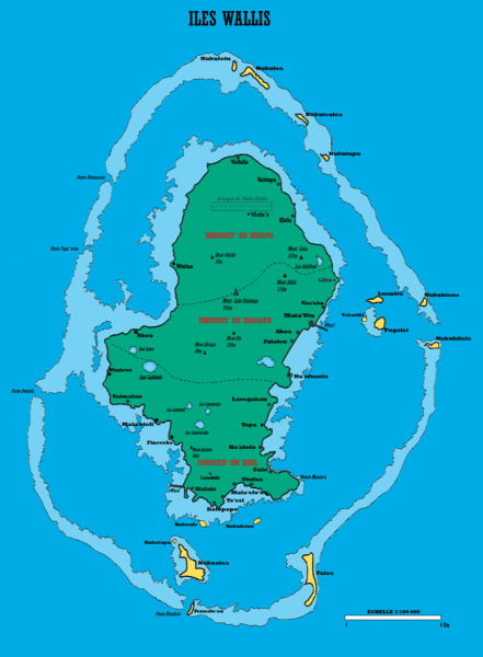 Wallis Island Map