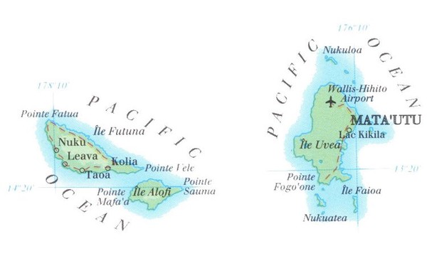 Wallis and Futuna Map