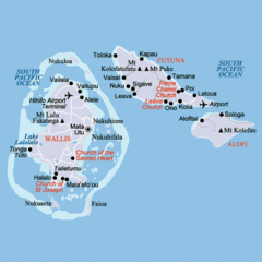 Wallis and Futuna Map