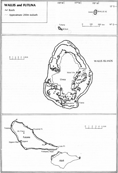 Wallis and Futuna Map