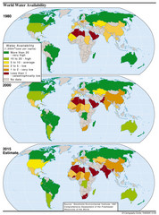 Water Availability World Map