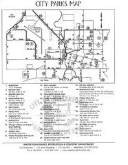 Watertown City Parks Map