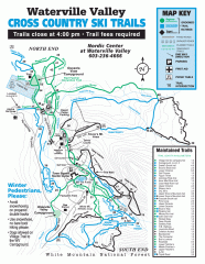 Waterville Valley Nordic Trail Map