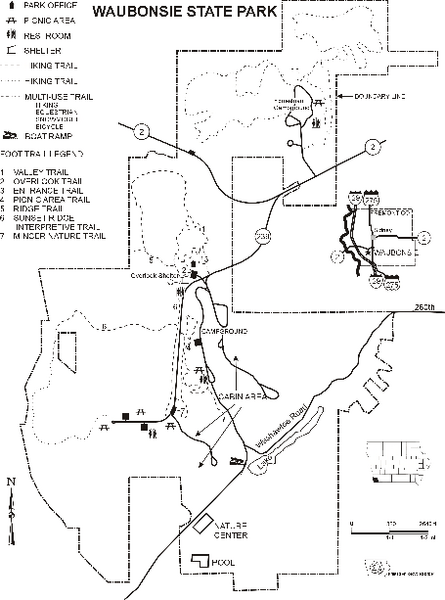 Waubonsie State Park Map